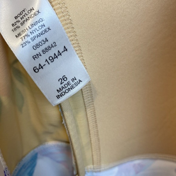 Plus Size Womens One Piece floral swimdress tankini for All size 26 - Picture 10 of 10